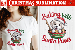 Christmas Dogs sublimation | Christmas Dog lover clipart Product Image 1