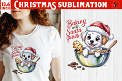 Christmas Dogs sublimation | Christmas Dog lover clipart Product Image 1