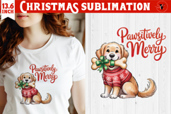 Christmas Dogs sublimation | Christmas Dog lover clipart Product Image 1