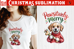 Christmas Dogs sublimation | Christmas Dog lover clipart Product Image 1