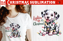 Christmas Dogs sublimation | Christmas Dog lover clipart Product Image 1