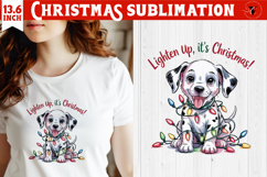 Christmas Dogs sublimation | Christmas Dog lover clipart Product Image 1