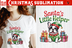 Christmas Dogs sublimation | Christmas Dog lover clipart Product Image 1