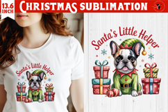 Christmas Dogs sublimation | Christmas Dog lover clipart Product Image 1