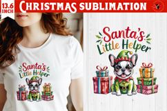 Christmas Dogs sublimation | Christmas Dog lover clipart Product Image 1