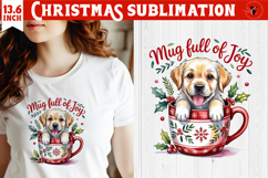 Christmas Dogs sublimation | Christmas Dog lover clipart Product Image 1