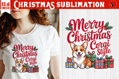Christmas Dogs sublimation | Christmas Dog lover clipart Product Image 1