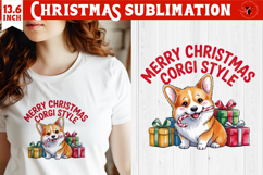 Christmas Dogs sublimation | Christmas Dog lover clipart Product Image 1