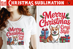 Christmas Dogs sublimation | Christmas Dog lover clipart Product Image 1