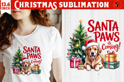 Christmas Dogs sublimation | Christmas Dog lover clipart Product Image 1