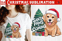 Christmas Dogs sublimation | Christmas Dog lover clipart Product Image 1
