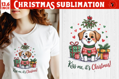 Christmas Dogs sublimation | Christmas Dog lover clipart Product Image 1