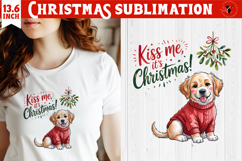 Christmas Dogs sublimation | Christmas Dog lover clipart Product Image 1