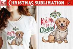 Christmas Dogs sublimation | Christmas Dog lover clipart Product Image 1