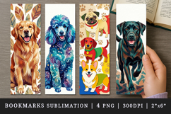 Dog lover bookmarks printable sublimation bookmark design Product Image 1