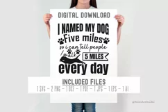 Show Your Love for Dogs with this SVG, Dog Walk SVG Cut File Product Image 2