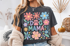 Dog Mama PNG, Floral Boho Dog Mom PNG, Dog Lover PNG, Dog Product Image 3
