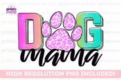 Dog Mama Sublimation, Mom Leopard Png, Mom Sublimation PNG Product Image 3