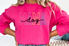 Dog Mama SVG - Dog Quote PNG Dog Mom Fur Mama Shirt Varsity Product Image 2