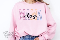 Dog Mama SVG - Dog Quote PNG Dog Mom Fur Mama Shirt Varsity Product Image 3
