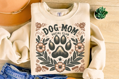 Dog Mom Social Club PNG, Dog Mom PNG, Dog Lover PNG, Fur Mom Product Image 1