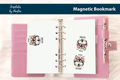 Siberian Husky Bookmark