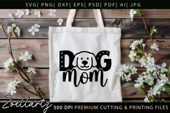 Dog Mom SVG for Cricut Mothers Day T-shirt Mug Pillow Design Product Image 5