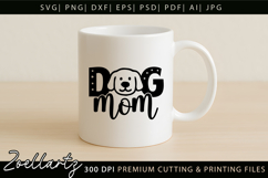 Dog Mom SVG for Cricut Mothers Day T-shirt Mug Pillow Design Product Image 4