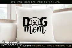 Dog Mom SVG for Cricut Mothers Day T-shirt Mug Pillow Design Product Image 3