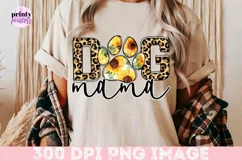 Dog Mama Sublimation, Mom Leopard Png, Mom Sublimation PNG Product Image 6