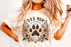 Dog Mom Social Club PNG, Dog Mom PNG, Dog Lover PNG, Fur Mom Product Image 1
