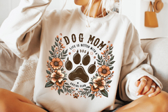Dog Mom Social Club PNG, Dog Mom PNG, Dog Lover PNG, Fur Mom Product Image 2