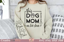 dog mom svg