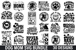 Dog Mom SVG Bundle -Dog mom SVG Design , Dog Mom Design Product Image 1