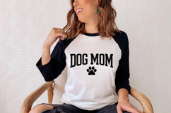 Dog Mom SVG, Distressed Dog Mom Shirt Design Product Image 4