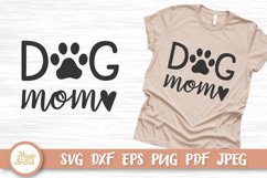 Dog mom t-shirt design for cutting machines