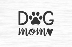 Dog mom t-shirt design for cutting machines