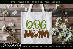 Dog Mom SVG Cut Files Mothers Day T-shirt Mug Pillow Design Product Image 4