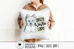 Dog on a Pillow Sublimation 