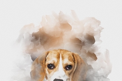 Watercolor Puppy Painting Effects Product Image 2