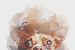 Artistic Puppy Watercolor Filter Product Image 2
