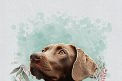 Floral-Inspired Custom Pet Art Product Image 4