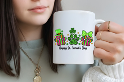 Dog Paw St Patricks Day Png Product Image 2