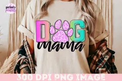 Dog Mama Sublimation, Mom Leopard Png, Mom Sublimation PNG Product Image 5