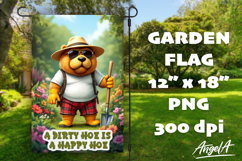 Dog Garden flag sublimation bundle, garden sayings PNG Product Image 16