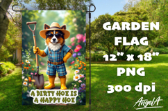 Dog Garden flag sublimation bundle, garden sayings PNG Product Image 8