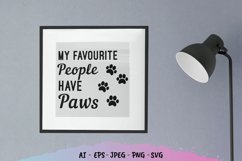 My Favourite People Have Paws Product Image 1
