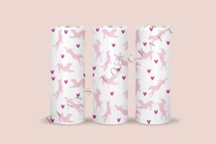 dog silhouette hearts dog mama dog lover dog mom skinny tumbler sublimation design for 20oz and 30oz skinny tumbler sublimation wrap