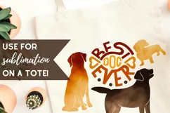 Dog Lover Silhouettes Clipart, Watercolor Pet Puppy Set Product Image 2
