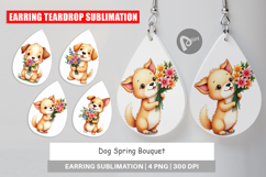 Earring Dog Spring Bouquet Product Image 1